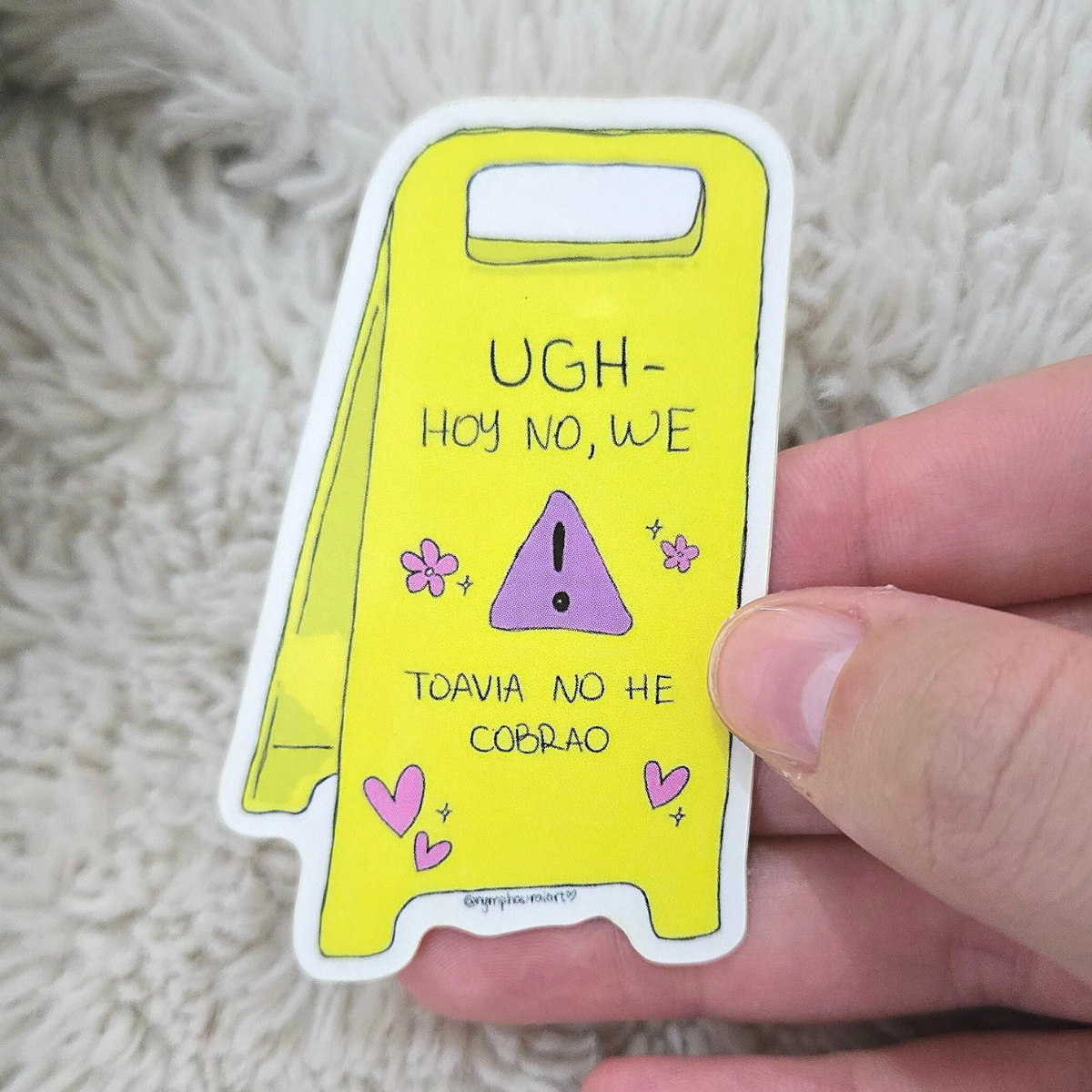 sticker- ugh ‧₊˚❀