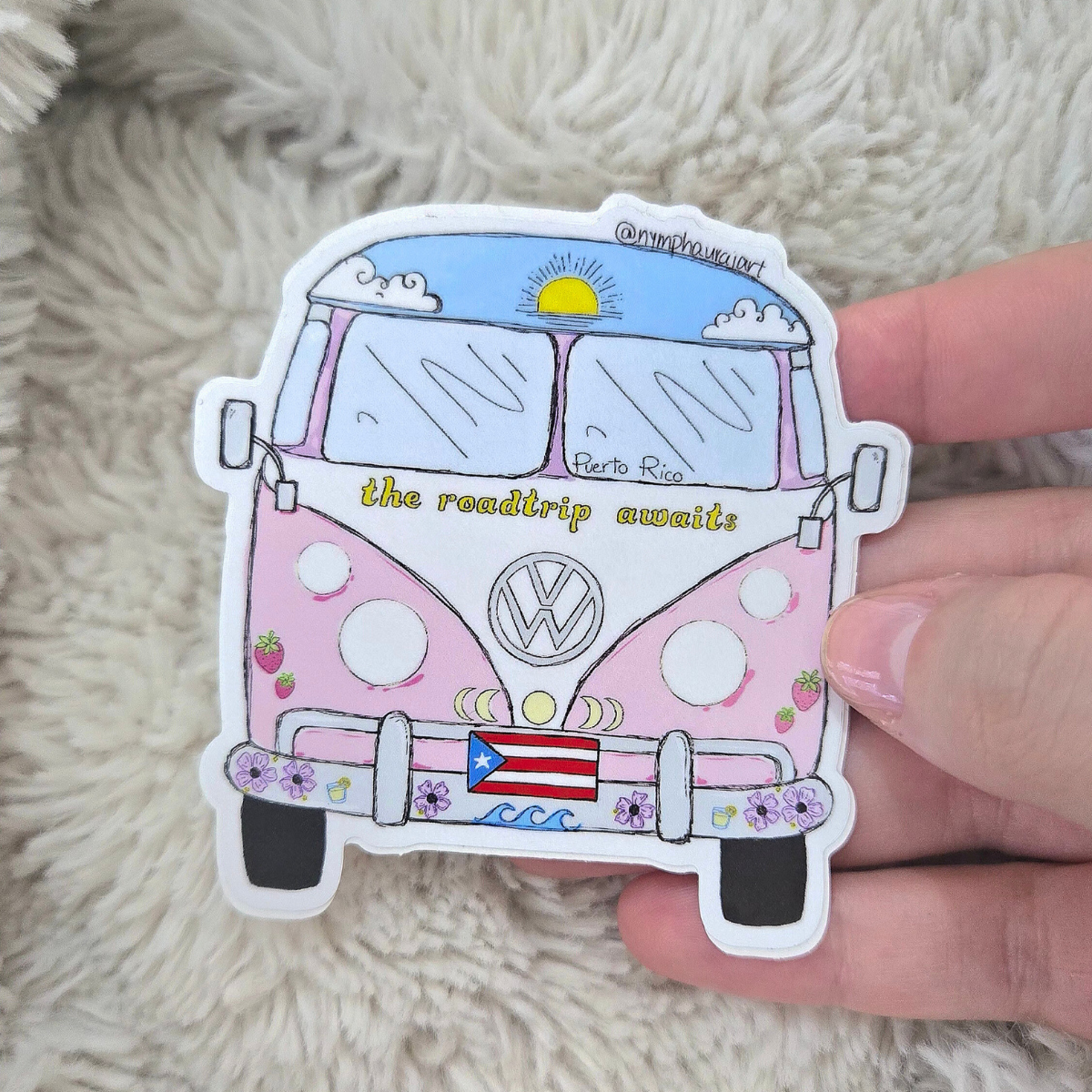 sticker- van rosita ‧₊˚❀