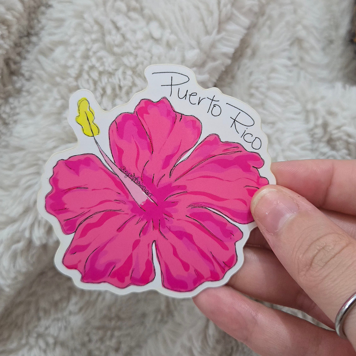 sticker- amapola ‧₊˚❀