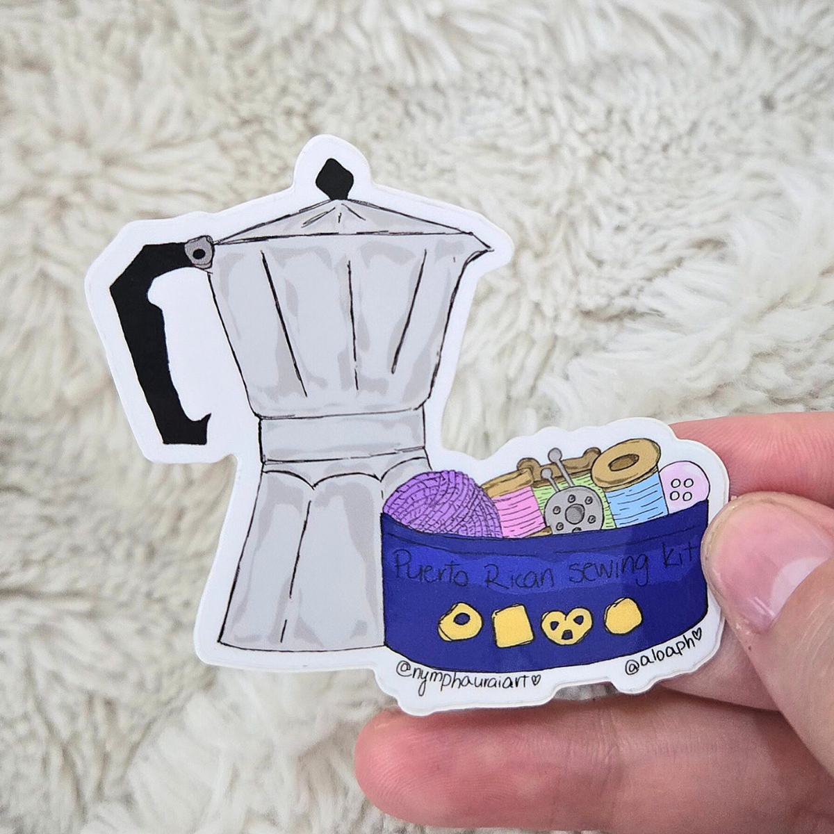 sticker- greca & las miticas galletas ‧₊˚❀