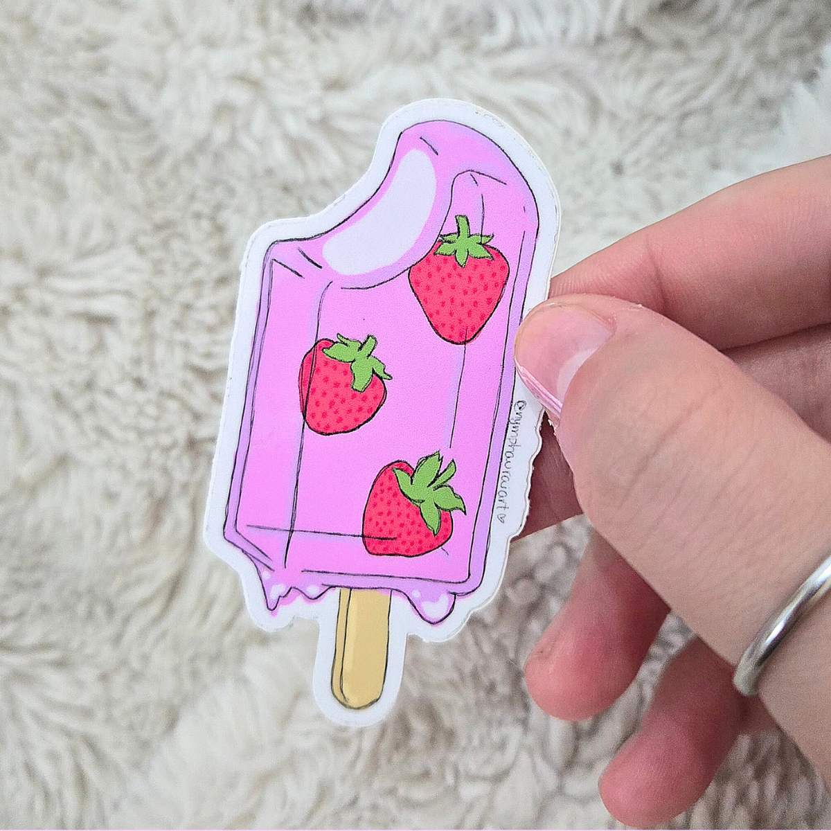 sticker- icepop ‧₊˚❀