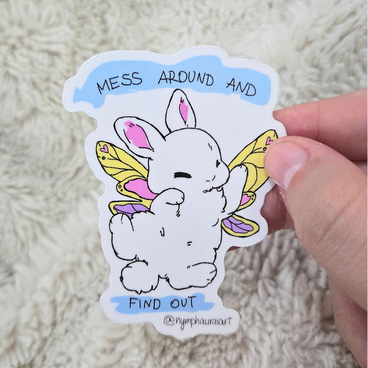 sticker- i dare you ‧₊˚❀