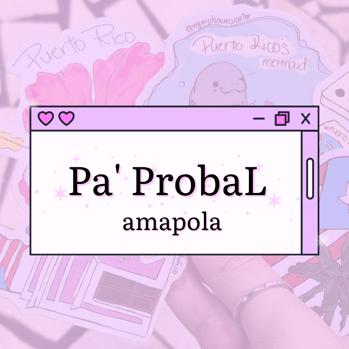 wholesale- pa' probaL: amapola‧₊˚❀