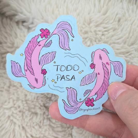 sticker- todo pasa ‧₊˚❀