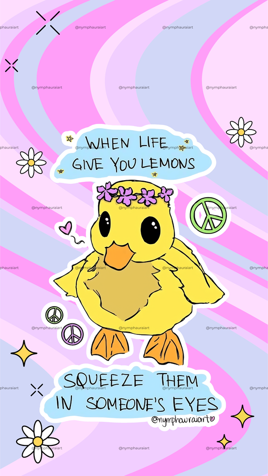 wallpaper- patito  ‧₊˚❀