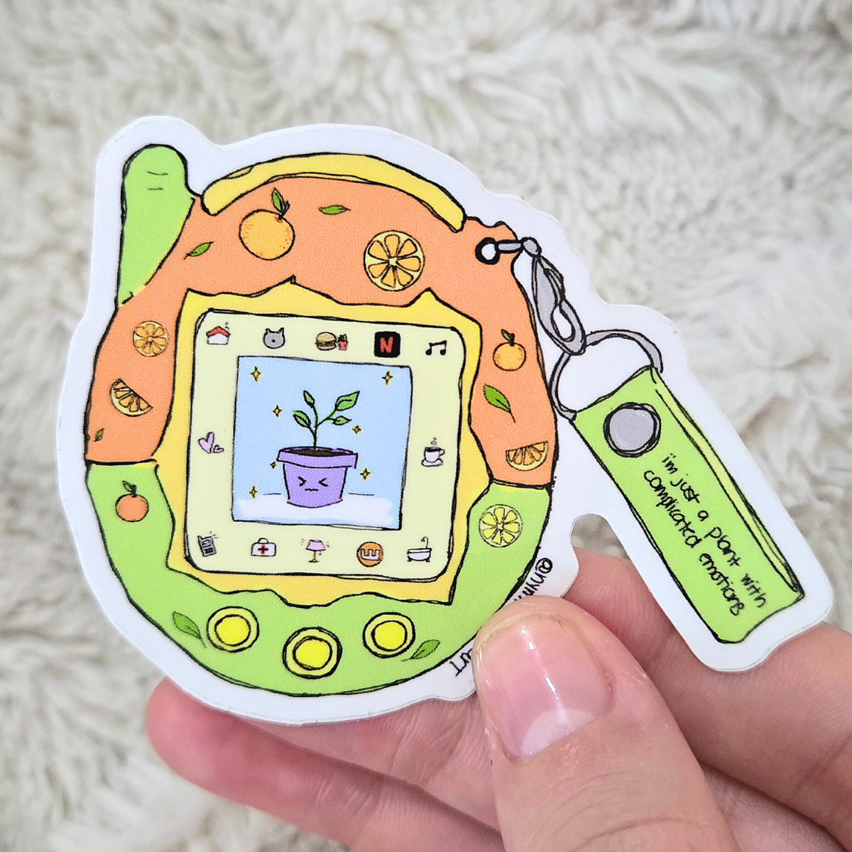 sticker- 90's pet ‧₊˚❀