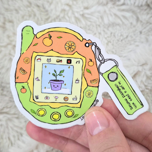 sticker- 90's pet ‧₊˚❀