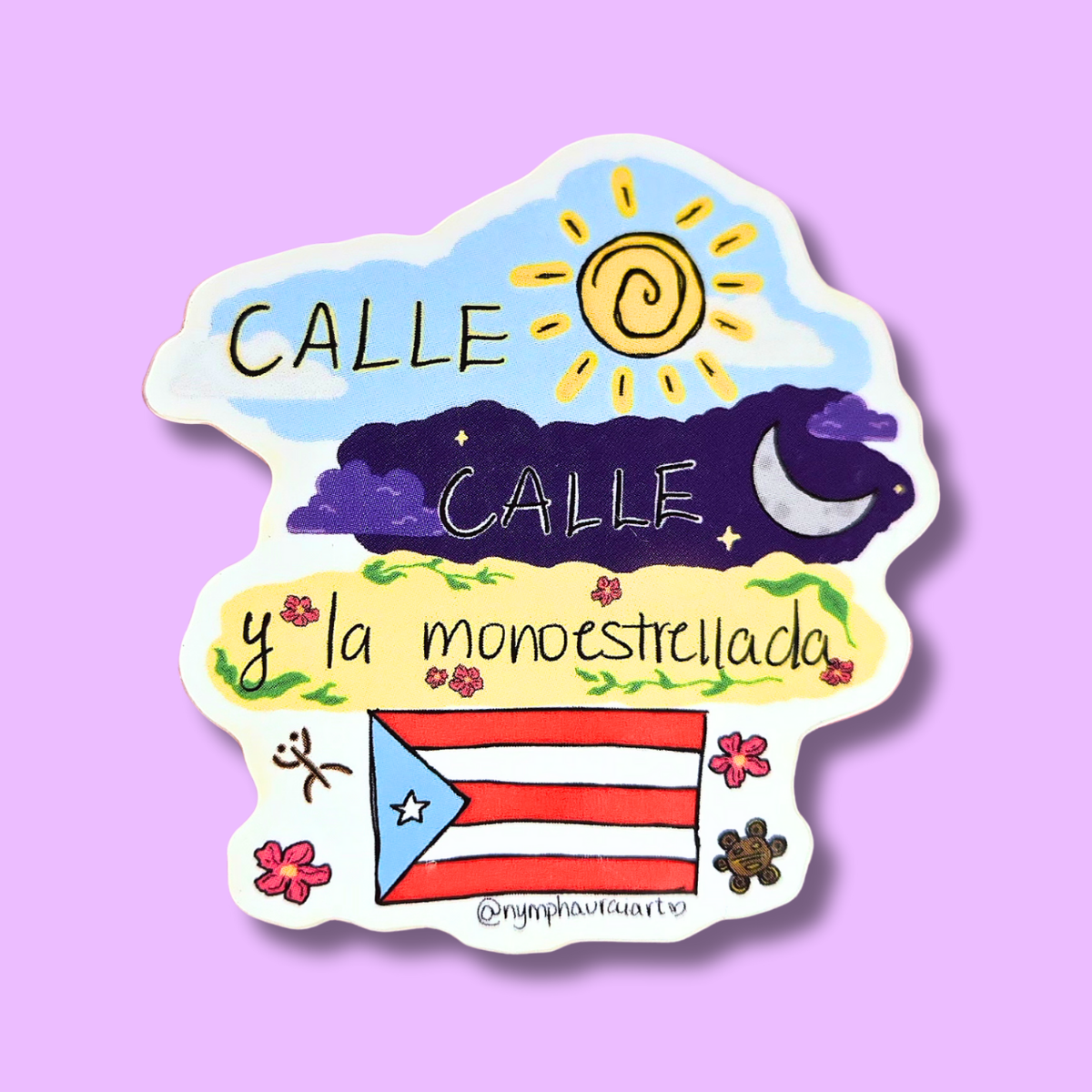 sticker- la monoestrellada ‧₊˚❀