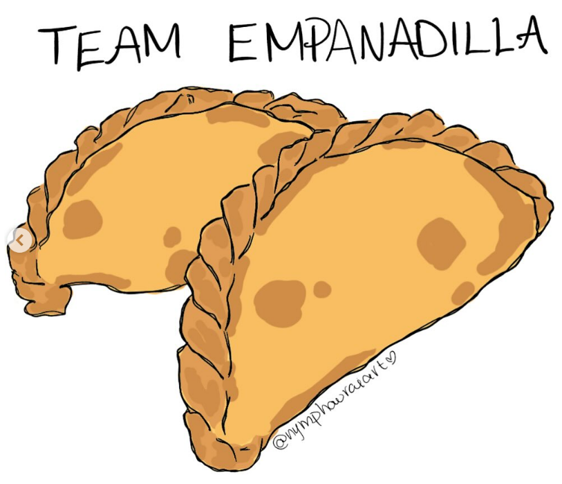 sticker- team empanadilla ‧₊˚❀