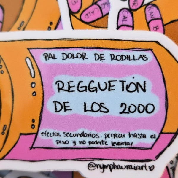 sticker- reguetón 2000s ‧₊˚❀