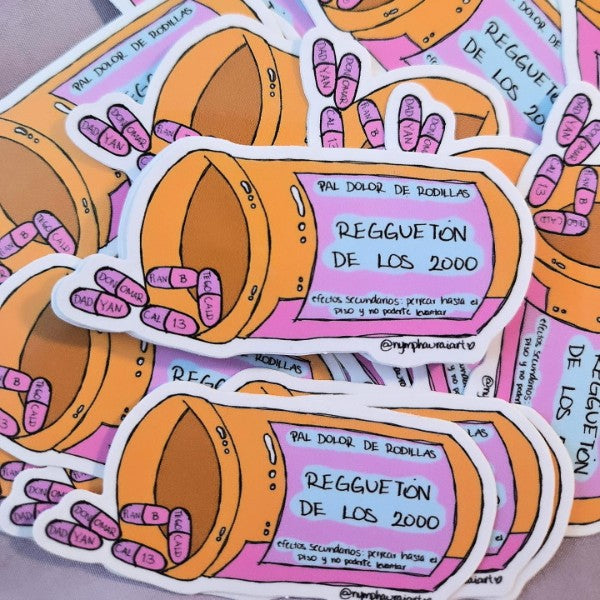 sticker- reguetón 2000s ‧₊˚❀