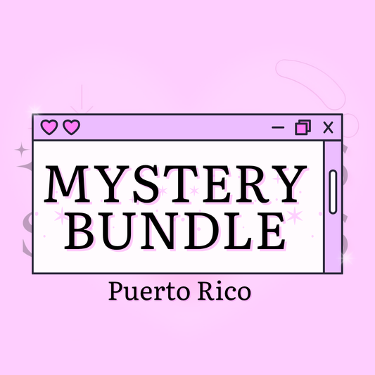 mystery bundle- puerto rico stickers ⋆₊˚❀˖